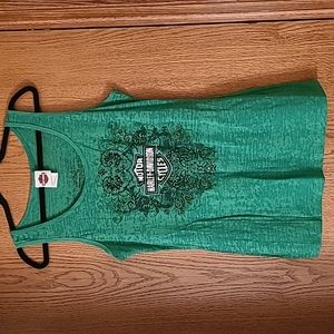 Harley Davidson Woman's Tank-Top Size 2XL Albert Lea Minnesota